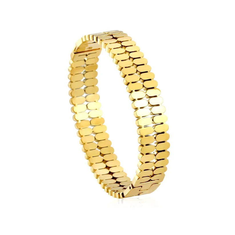 Adult Double Fence Like Bangle