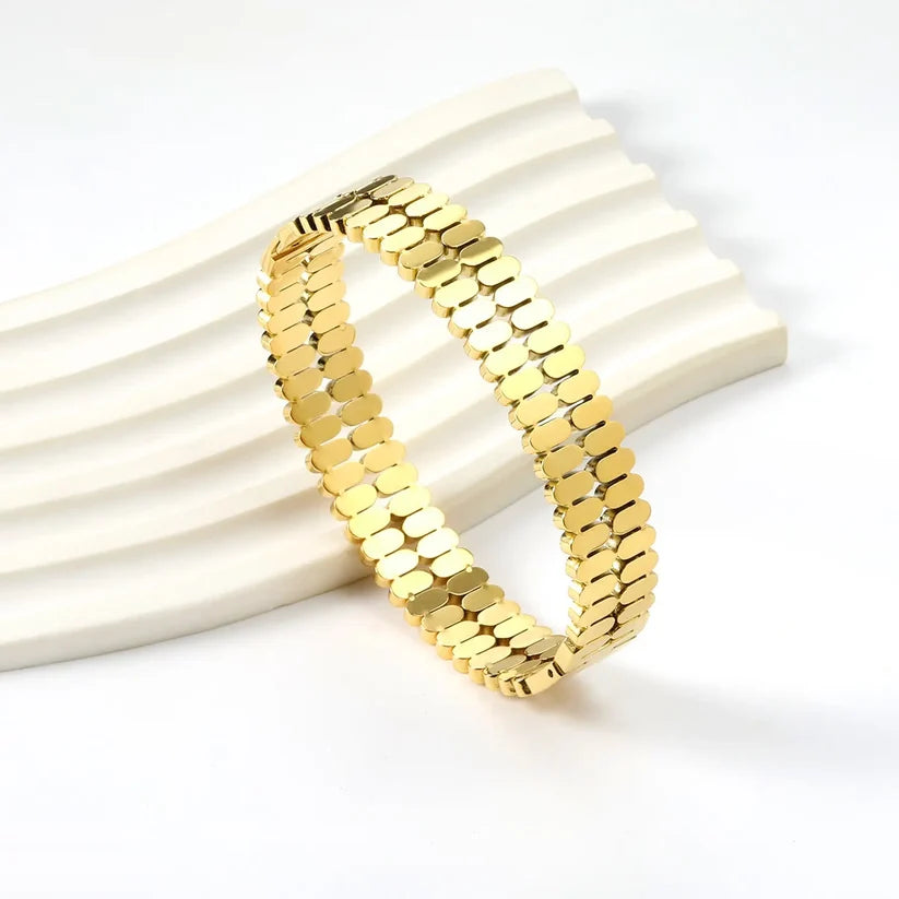 Adult Double Fence Like Bangle