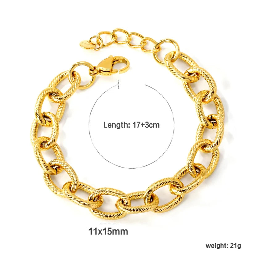 Adult Wire Gold-Plated Bracelet
