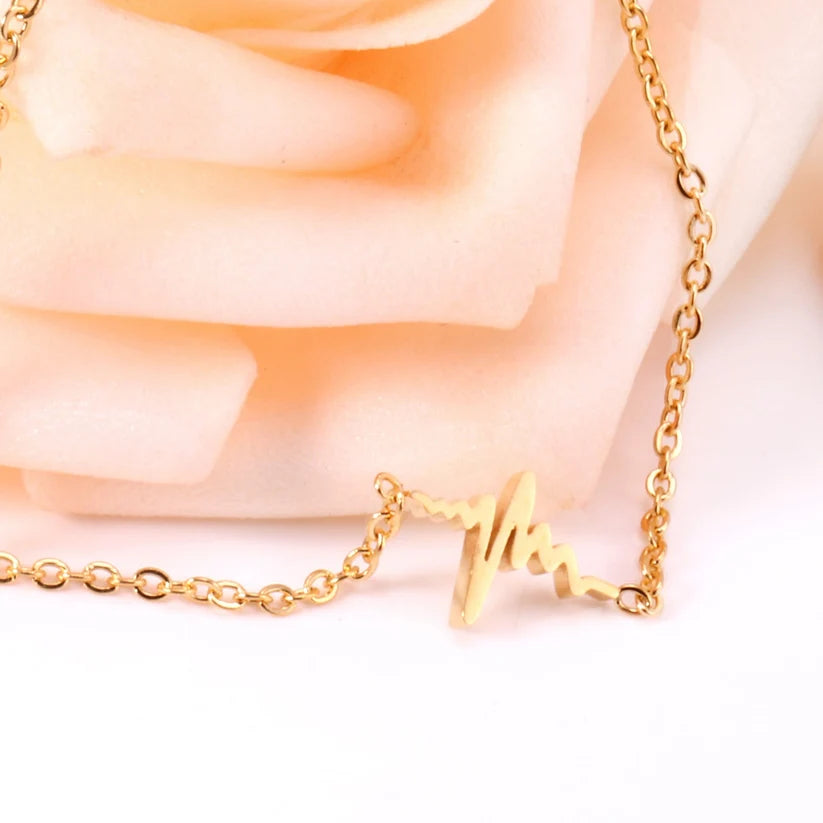 Adult Gold-Plated Pendant Bracelet