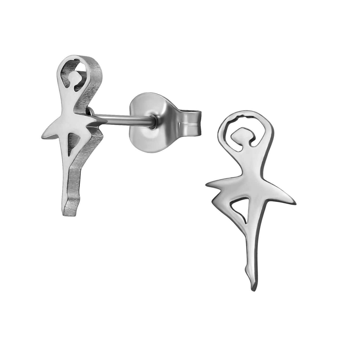 Surgical Steel Ballerina Ear Studs